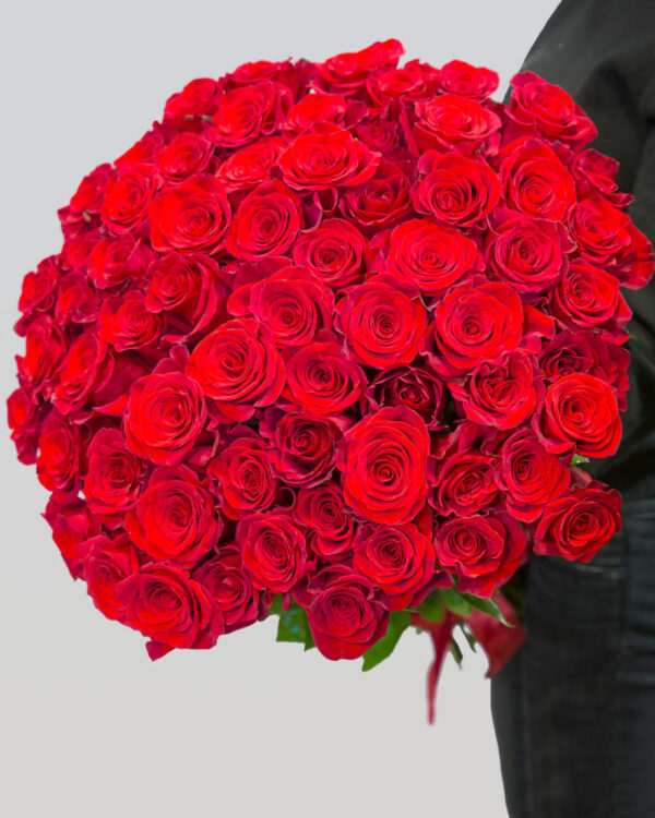 Buket od 51 crvene ekvadorske ruže